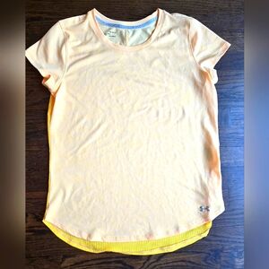 Women's Under Armour yellow T-Shirt